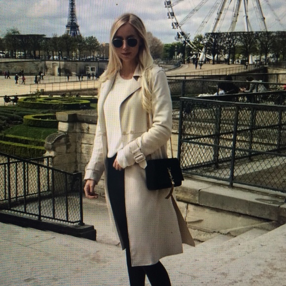 zara suede look coat